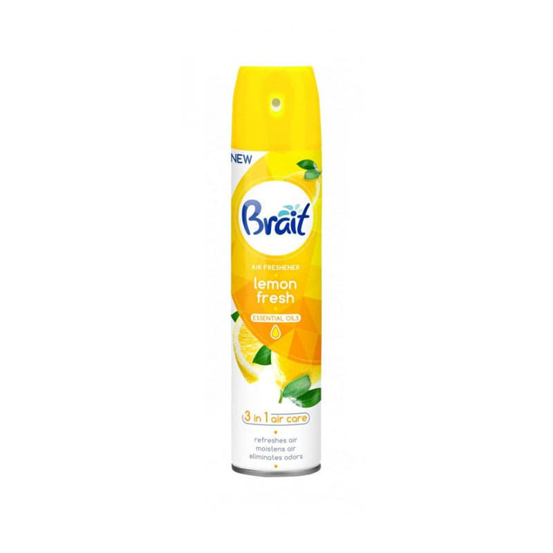 Puršk. oro gaiviklis BRAIT LEMON FRESH, 300 ml