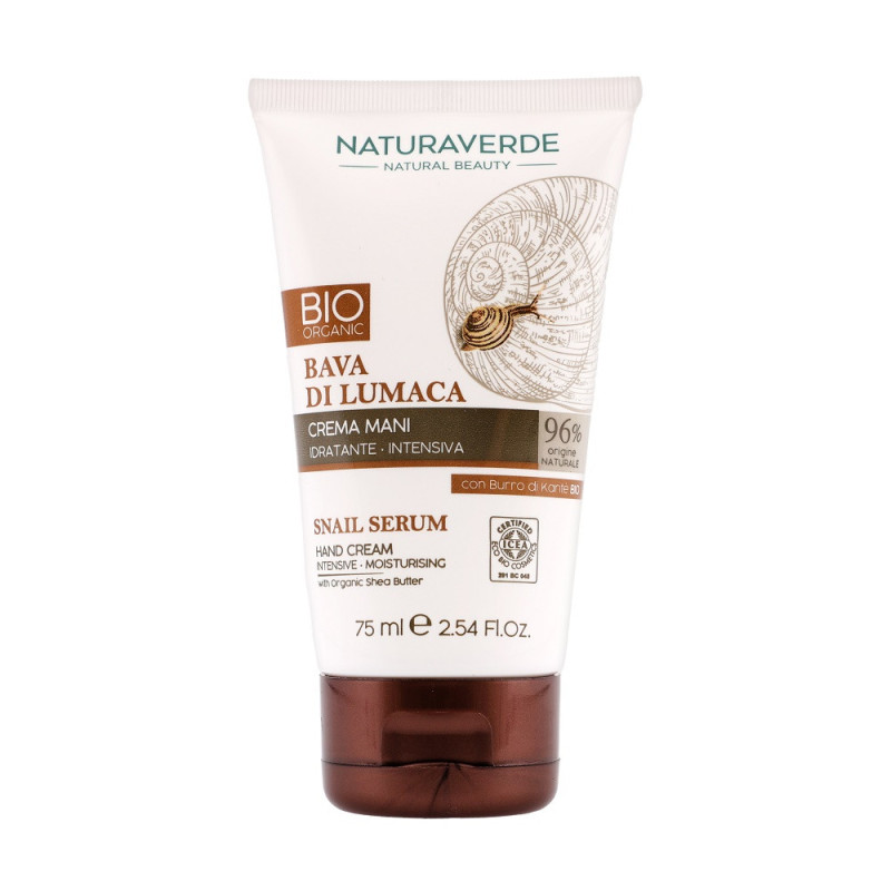 Rankų kremas NATURAVERDE BIO ORGANIC SNAIL SERUM 75 ml