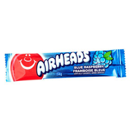 Kramtomi saldainiai AIRHEADS (BLUE RAPSBERRY), 15,6 g