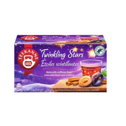 Arbata vais.TEEKANNE TWINKLINGS STARS slyv/cinam., 20x2,5g 50 g