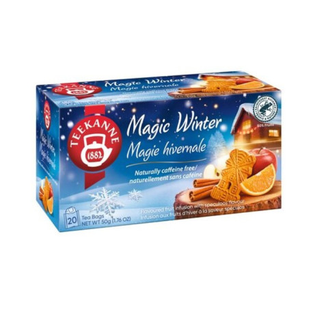 Arbata vais. TEEKANNE MAGIC WINTER belg. saus., 20x2,5g 50 g