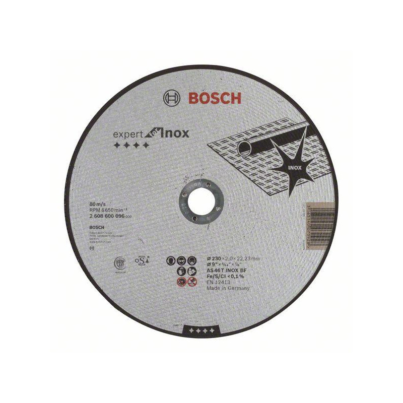 Pjovimo diskas Bosch, 230 x 2 x 22.23 mm