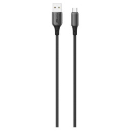 Laidas STANDART USB TypeA M, MicroUSB M, 1m GT-XG110-blk-1m