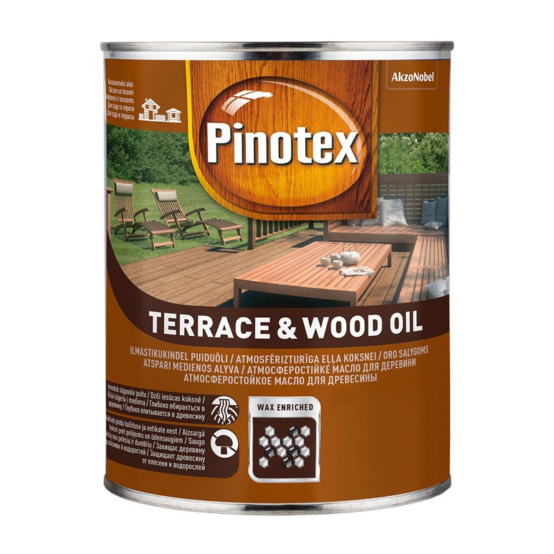 Alyva Pinotex Wood Oil, bespalvė, 1 l