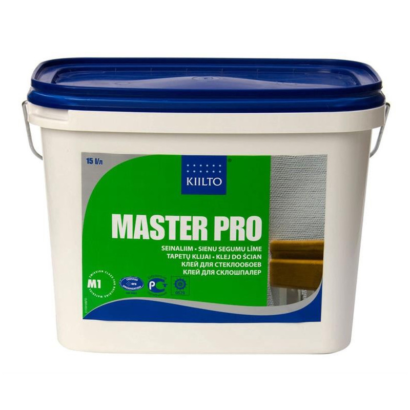 Tapetų klijai Kiilto Master Pro, 15 L