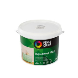 Emaliniai dažai Pentacolor Aquamel, pilka, matinis, 3 kg.