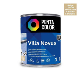 Fasado dažai Pentacolor Villa Novus, smėlio, 1 l