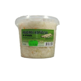 Kopūstai rauginti su krienais 1 kg, 1 vnt.