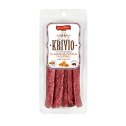 Vytintos KRIVIO dešrelės su karamelizuotais svogūnais  190g