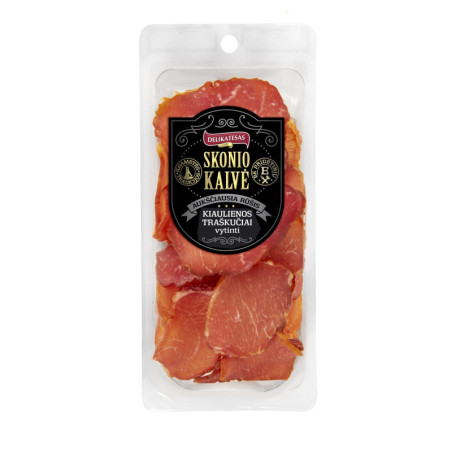 Vytinti kiaulienos traškučiai SKONIO KALVĖ, 90 g