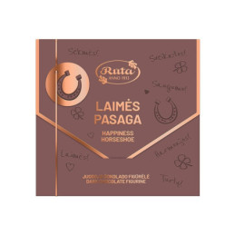 Juodojo šokolado (50 %) figūra Laimės pasaga, 45 g
