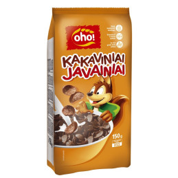 Sausi pusryčiai OHO kakaviniai javainiai, 180 g
