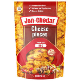 Kepti sūrio gabaliukai BBQ   Jon-Chedar , 43% rieb.s.m. 80 g