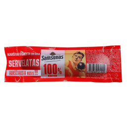 Karštai rūkyta dešra SAMSONO SERVELATAS, a. r., 220 g