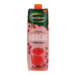 Spanguolių kisielius ELMENHORSTER tradicinis 20 %, 1 l