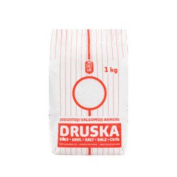 Valgomoji akmens druska SALT HILL joduota, 1 kg