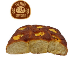 Plėšoma bandelė su vanilės skonio varškės įdaru 6 x 70 g