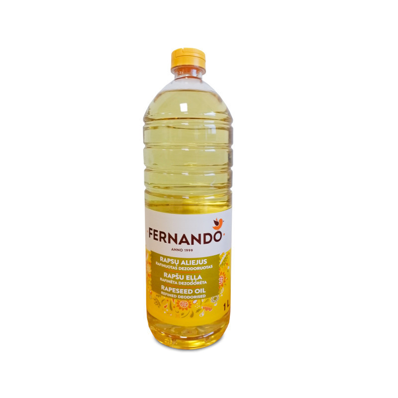Rapsų aliejus FERNANDO, 1 l