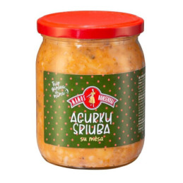 Agurkų sriuba su mėsa MAMOS KONSERVAI 500 g