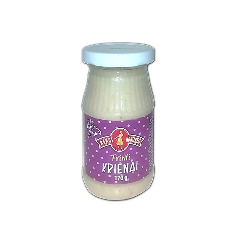 Krienai MAMOS KONSERVAI, trinti, 170 g