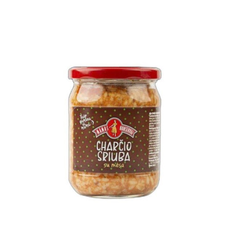 Charčio sriuba MAMOS KONSERVAI su mėsa, 500 g