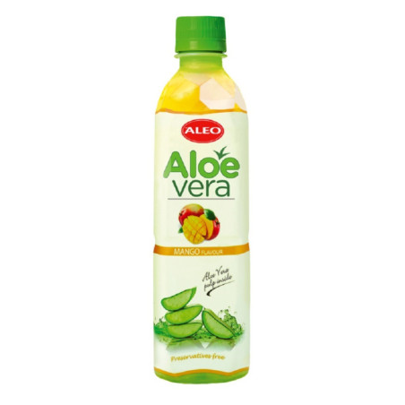 ALOE VERA gėrimas ALEO MANGO, 0,5 l
