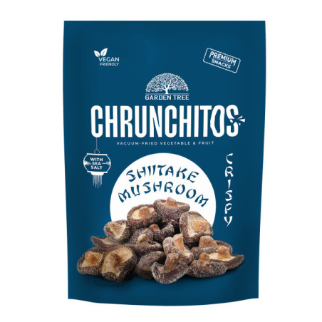 Vakuume kepinti grybai CHRUNCHITOS SHIITAKE MUSHROOM, 60 g