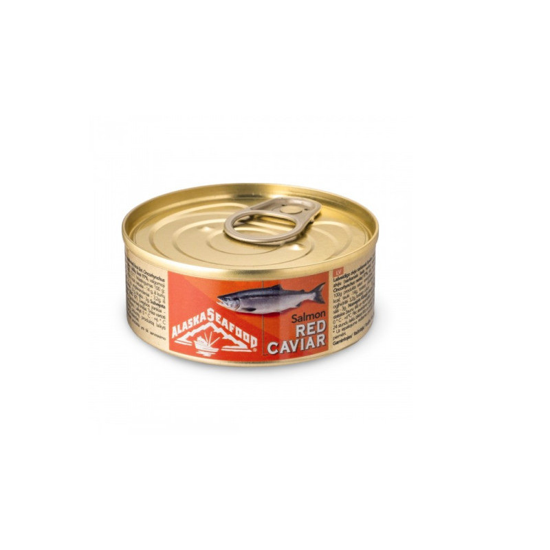Raudonųjų lašišų ikrai ALASKA SEAFOOD, 95 g