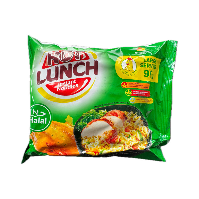 Gr. paruoš. makaronai HOT LUNCH vištienos sk., 90 g