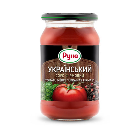 Pomidorų padažas RUNA, tradicinis, 485 g