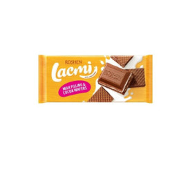 Pieninis šokoladas LACMI su pieniniu įdaru ir vafliais, 90 g