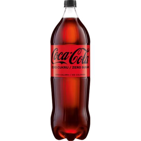 Gazuotas gaivusis gėrimas COCA COLA ZERO, 2 l