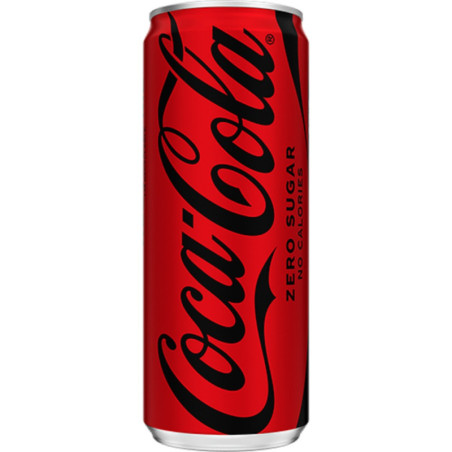 Gaivusis gėrimas COCA COLA ZERO, gaz., 330 ml