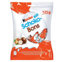 Saldainiai KINDER SCHOKO-BONS, 125 g