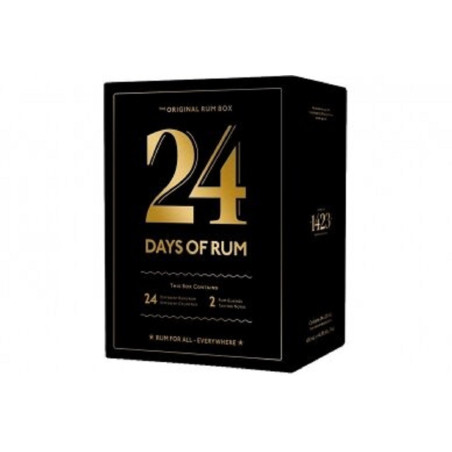 Degustacinis rinkinys 24 Days of Rum  Black Edition 41.3% 0.48L