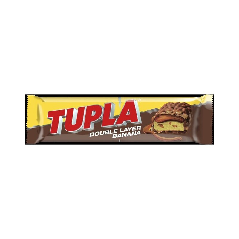 Šokoladinis batonėlis TUPLA BANANA, 48 g