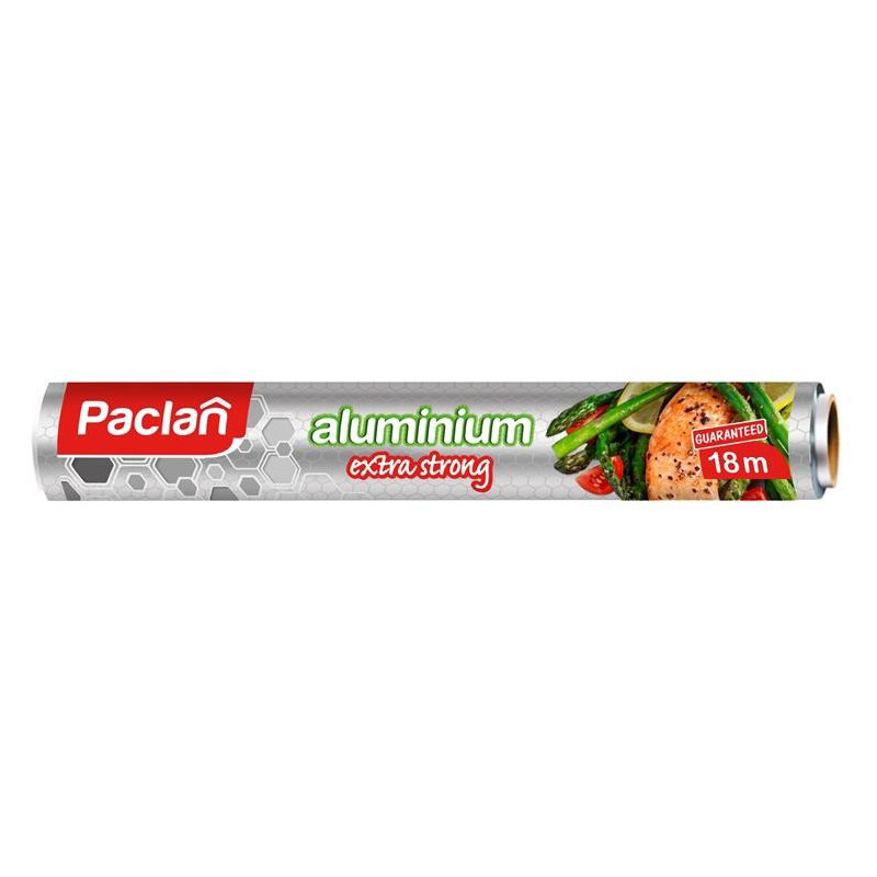 Aliuminio folija Paclan Extra Strong, 1800 x 29 cm