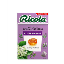 Pastilės RICOLA  Elderflower,  50 g