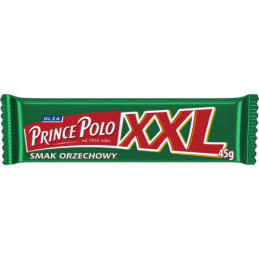 Vaflinis batonėlis PRINCE POLO XXL lazd. riešutų sk., 45 g