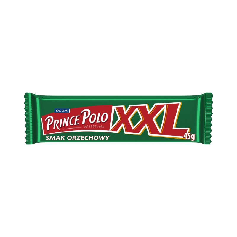 Vaflinis batonėlis PRINCE POLO XXL lazd. riešutų sk., 45 g