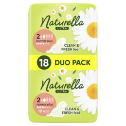 Higieniniai paketai NATURELLA Ultra Normal Plus, S2, 18vnt.