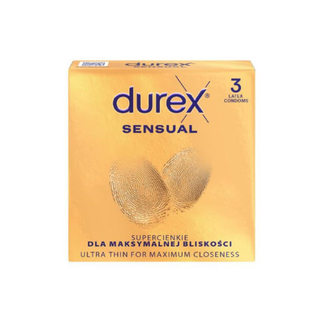 Prezervatyvai DUREX SENSUAL  , 3vnt