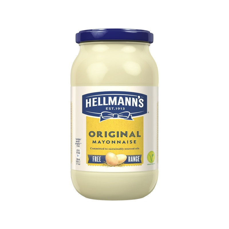 Majonezas HELLMANNS ORIGINAL, 76% rieb., 500 ml