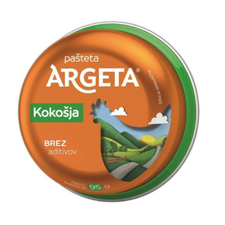 Paštetas ARGETA vištienos, 95 g