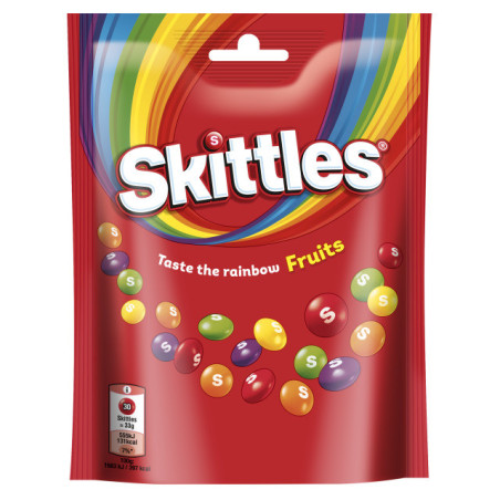 Dražė SKITTLES FRUITS, 152 g