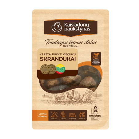 K. r. vištienos skrandukai, 250 g
