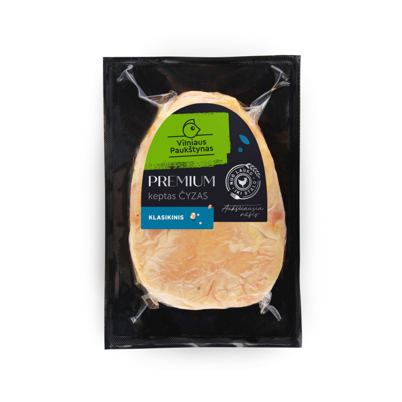 Keptas vištienos kumpelis, a. r., 400 g Keptas vištienos kumpelis, a. r., 400 g