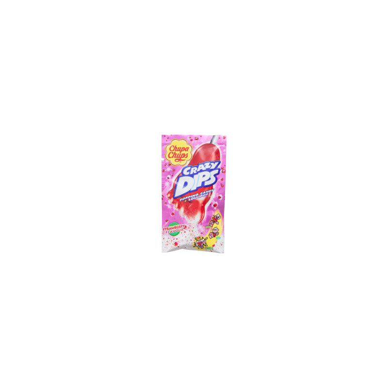 Ledinukas CHUPA CHUPS CRAZY DIPS, 14 g