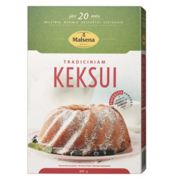 Miltinis mišinys MALSENA tradiciniam keksui kepti, 400 g