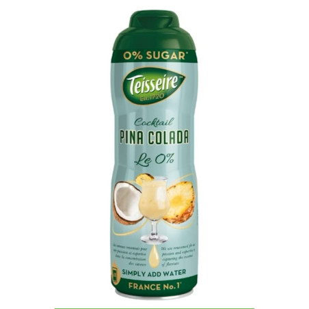 Sirupas TEISSEIRE, Pina Colada, be cukraus, 600 ml